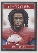 2020 Sage Premier Draft Art Gallery Jerry Jeudy #AG-34 1s8
