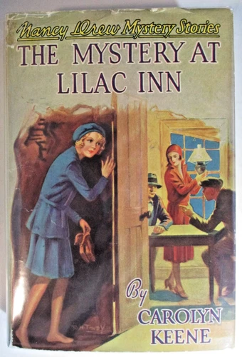 Nancy Drew #4 Mystery At Lilac Inn, Carolyn Keene, DJ, 4 Glossy, 1933A-13/1934