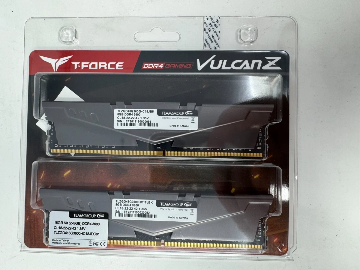 TEAM DDR4-3200 16x2GB ジャンク品 TEAMGROUP T-Force Dark Z 16GB DDR4-3200 (2x8GB) | Jawa