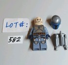 LEGO Star Wars Jango Fett Minifigure SW0468 Smiling (75015) + Jetpack Lot# 582 — photo 1