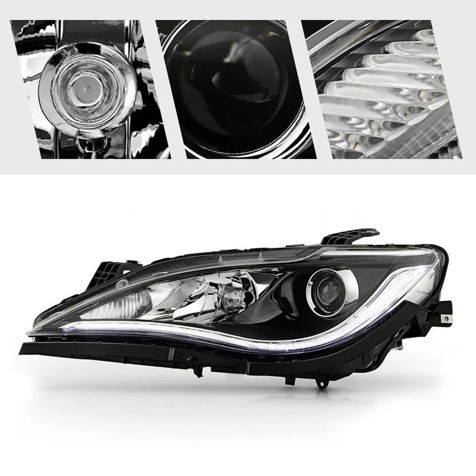 For 2017-2020 Chrysler Pacifica LED DRL Halogen Projector Headlight Driver Side Foto 4 de 4