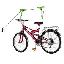 Bike Lane Bicycle Garage Storage Lift Bike Hoist 100 LB Capacity Heavy Duty