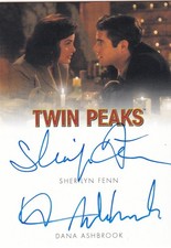 2025 Twin Peaks Lady Log Chronicles Dual Autograph Card  Fenn and Ashbrook
