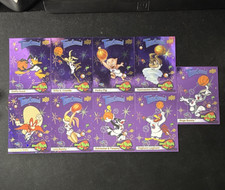 Space Jam Looney Tunes Tune Squad Trading Card Lot 9 Cards Daffy Duck Lola Bunny