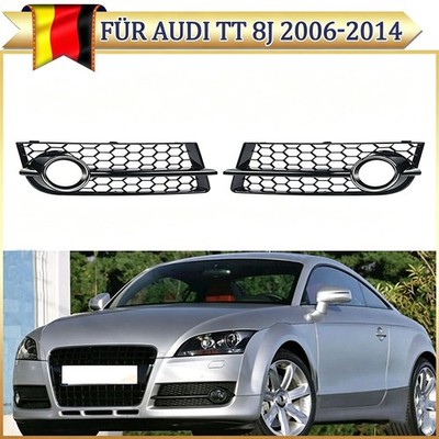 Für Audi TT 8J MK2 2006 2014 L+R Stoßstange Nebelscheinwerfer Wabengitter Gitter