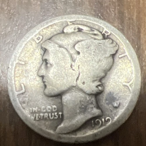 1919-S Mercury Dime Actual Coin Good Value Checkout My Store Item