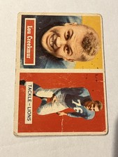 1957 Topps #20 Lou Creekmur (HOF) Detroit Lions