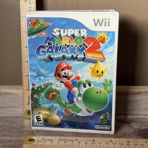 Super Mario Galaxy 2 Nintendo Wii Game E NTSC-U/C 2010 USA Action Platformer