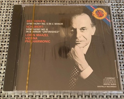 Beethoven: symphony no. 5 in c minor / Schubert: symphony no. 8 in b minor CD