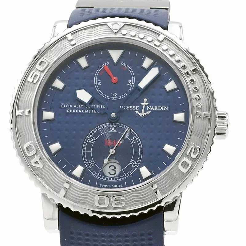 Ulysse Nardin — Ulysse Nardin Maxi Marine Diver Blue Max Limited to 999 Pieces 40mm #CSW152