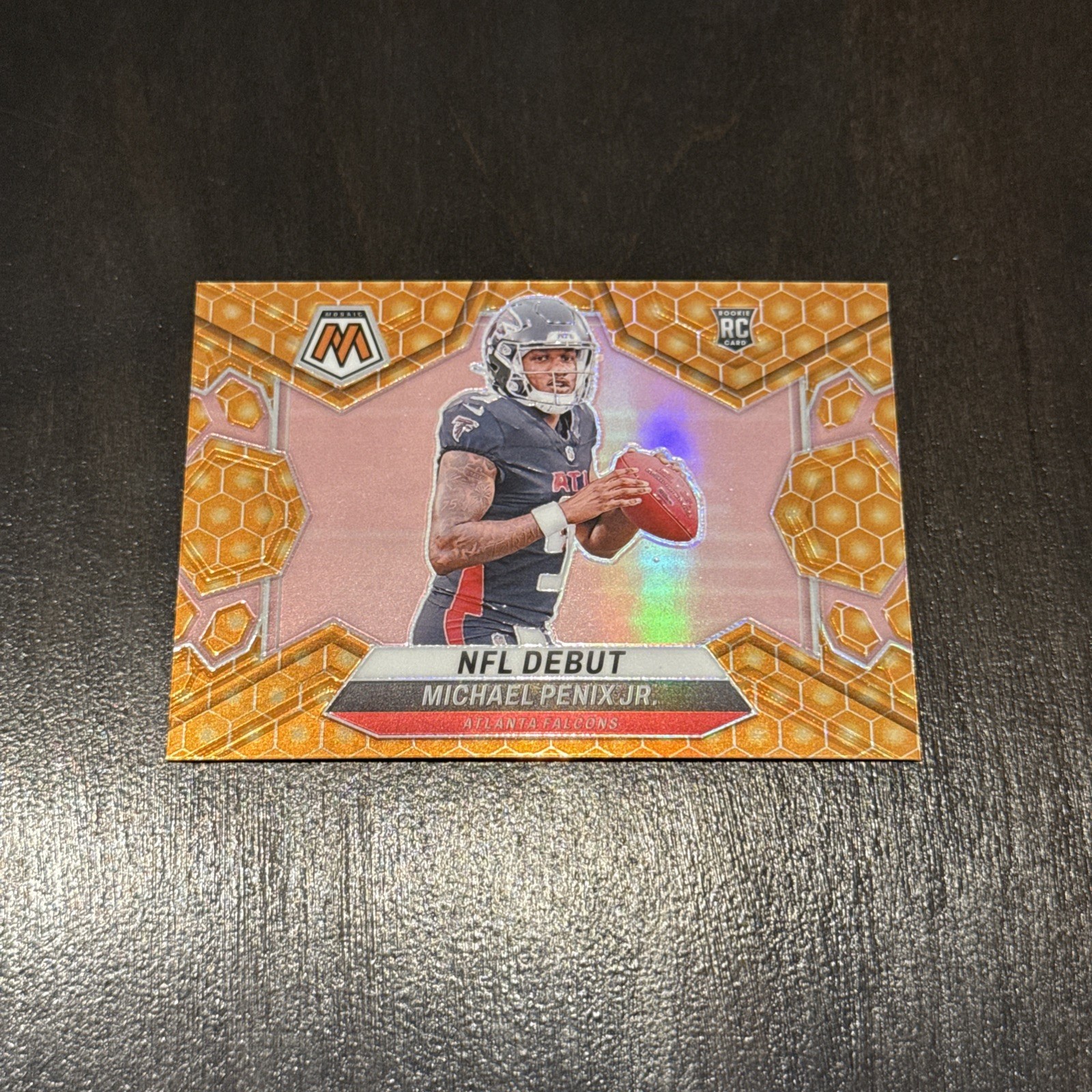 2024 Panini Mosaic - NFL Debut Michael Penix Jr. #274 Honeycomb Prizm (RC)