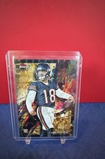 2024 Topps Finest - Common Caleb Williams #61 Gold Geometric Refractor /50 (RC)