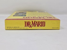 NES Dr. Mario Complete in Box Nintendo Entertainment System Classic Puzzle Game