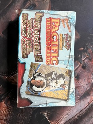 1997-98 Pacific Invincible NHL Hockey Cards Box Premiere Issue