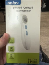 Sejoy Digital Forehead Thermometer - White