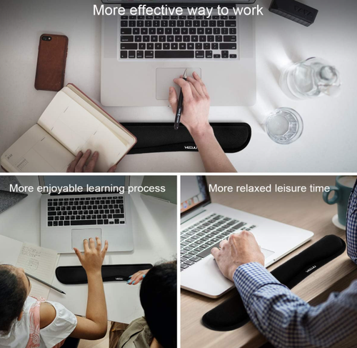 Memory Foam Tastatur Handballenauflage - Ergonomische Handgelenkstütze für Computer Laptop a - Bild 4 von 7