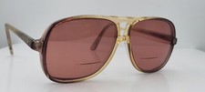Vintage Darby Brown Pilot Sunglasses Hong Kong FRAMES ONLY
