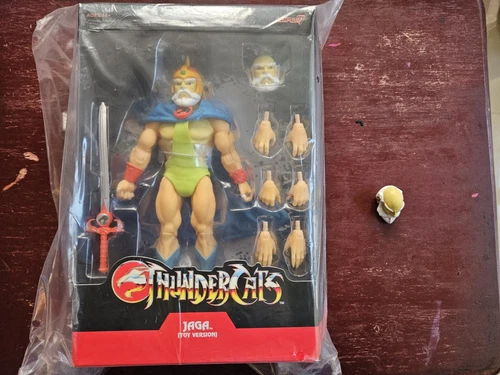 Super7 Thundercats ULTIMATES! Wave 9 JAGA with SUPER7 EXCLUSIVE ALTERNATE HEAD