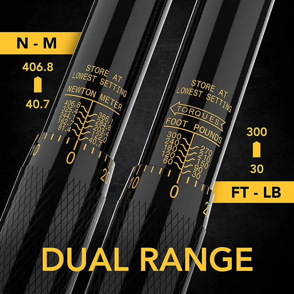 Llave dinamométrica LEXIVON 3/4 pulgadas 30~300 pies-lb / 40,7~406,8 Nm (LX-185) Foto 4 de 4