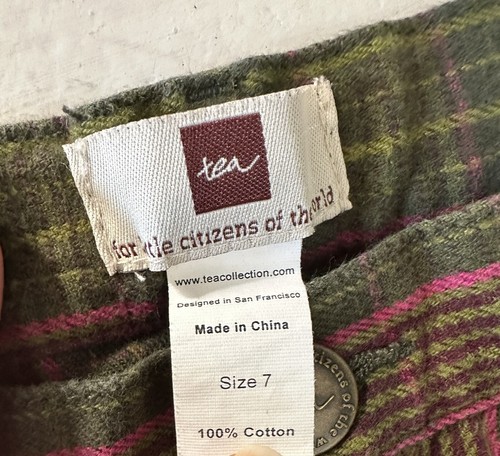 Tea COLLECTION vintage Pants Size 7 - Picture 3 of 3