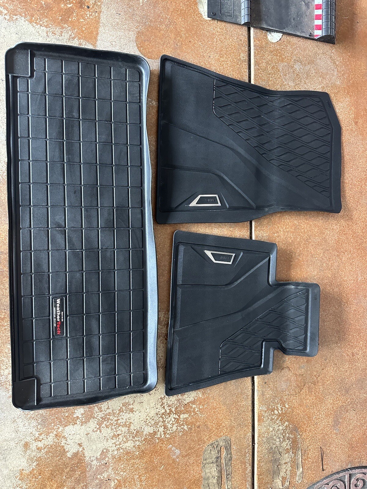 Genuine Front Black All Weather Floor Mats Set for BMW G05 G07 X5 X7 20192024 eBay