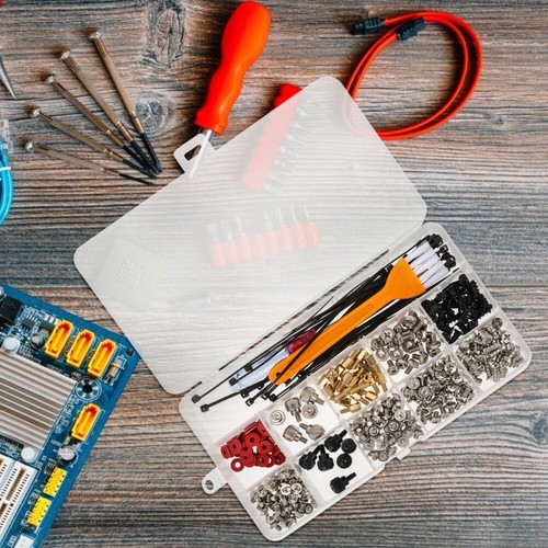 Schraubenkombination Schraubensatz Für Computergehäuse DIY Screw Kit - Afbeelding 12 van 12