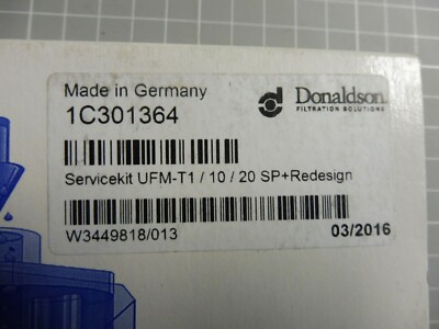 Donaldson Servicekit UFM-T1/10/20 SP + Redesign; 1C301364