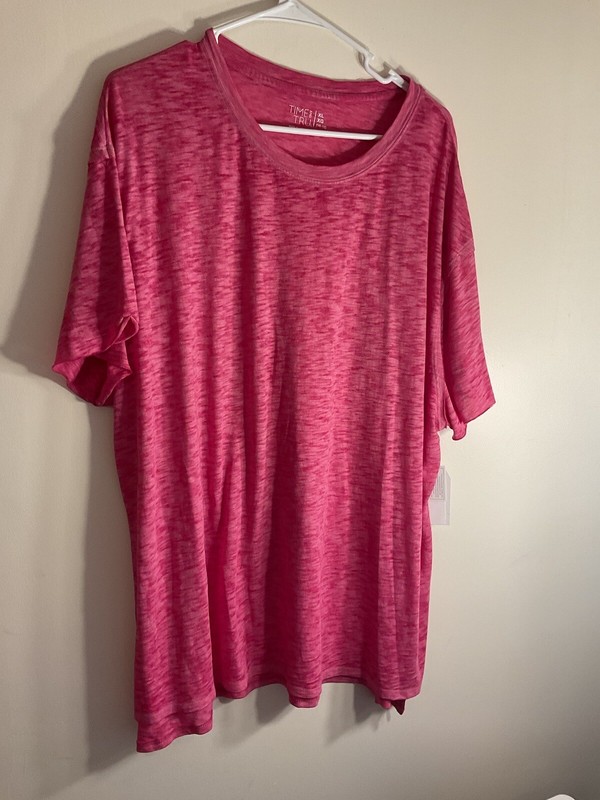 Womens NWT Pink Vintage Style Top Size XL Super Lightweight