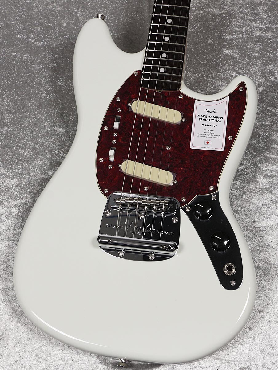 Fender Made in Japan Traditional 60s Mustang Olympic White Fender Made in Japan Traditional 60s Mustang Olympic White