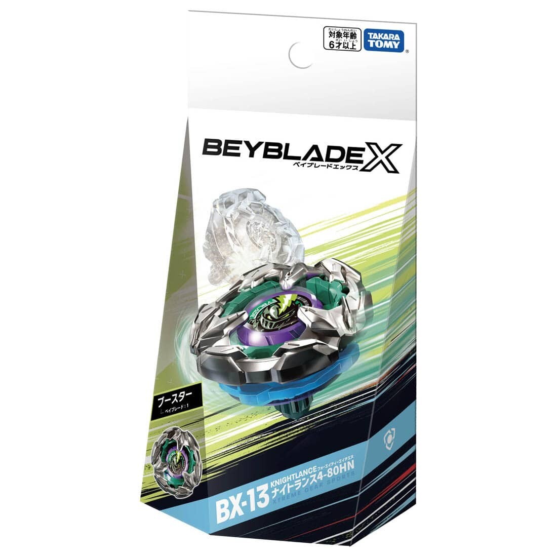 TAKARA TOMY Knight Lance 4-80HN Beyblade X Booster BX-13 - USA