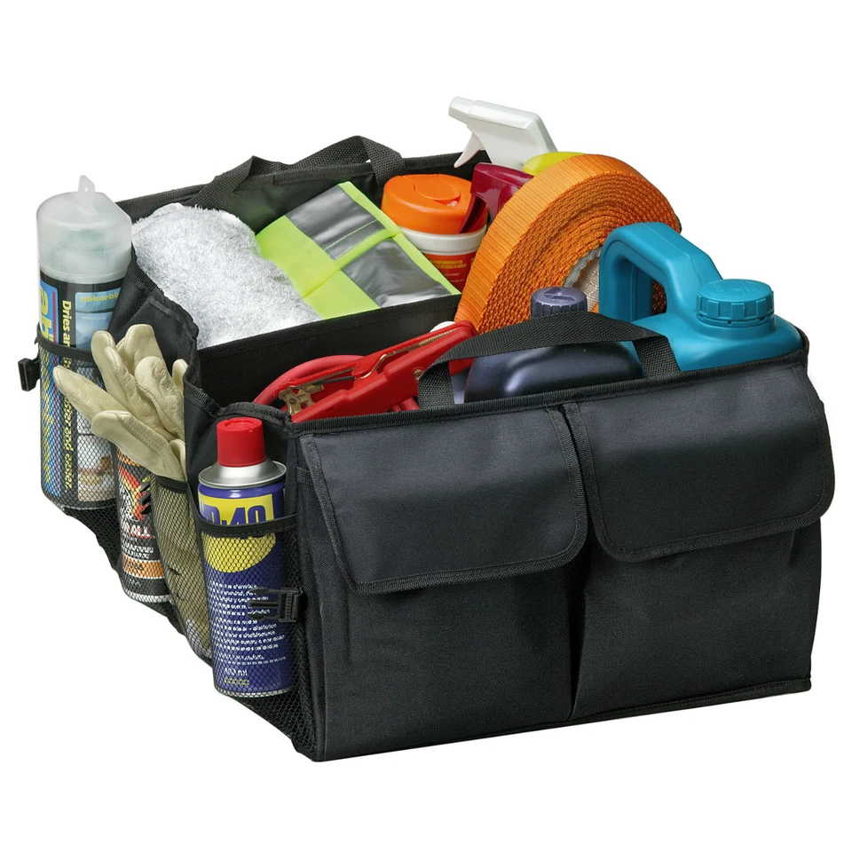 Sumex Coche Ordenado Organizador Almacenamiento Jumbo Bota Organizador Bolsa con Bolsillos - Grande - Imagen 1 de 4
