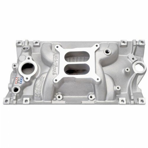 Edelbrock 2716 Performer EPS Dual Plane Intake fits Chevy Small Block Vortec V8 - Picture 2 of 7