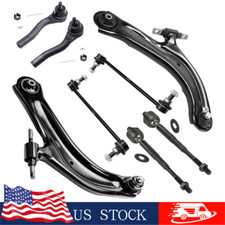For 2007-2012 Nissan Sentra Front Lower Control Arms Tie Rods Sway Bars Links