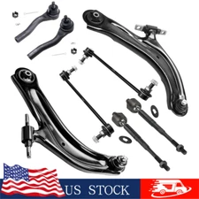 For 2007-2012 Nissan Sentra Front Lower Control Arms Tie Rods Sway Bars Links