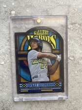 RICKEY HENDERSON 2021 TOPPS BASEBALL GALLERY OF HEROES DIE CUT INSERT GOH-17 SP