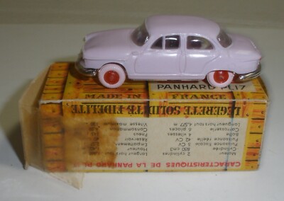 Anguplas Minicars Panhard PL17 - Moule Norev - Miniature De Collection (Occasion)