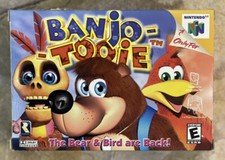 Banjo-Tooie Box and Game Tray - Nintendo 64 N64  AUTHENTIC 