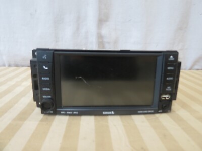 11 12 13 Dodge Challenger Radio AUX Media Information Screen Sirius 05064836AG