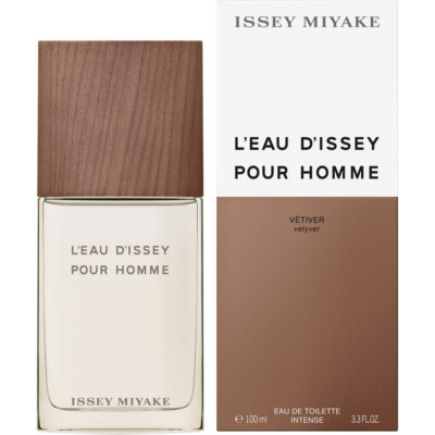 Issey Miyake L'eau D'issey Pour Homme Vetiver EDT Intense 100ml/3.3fl oz New