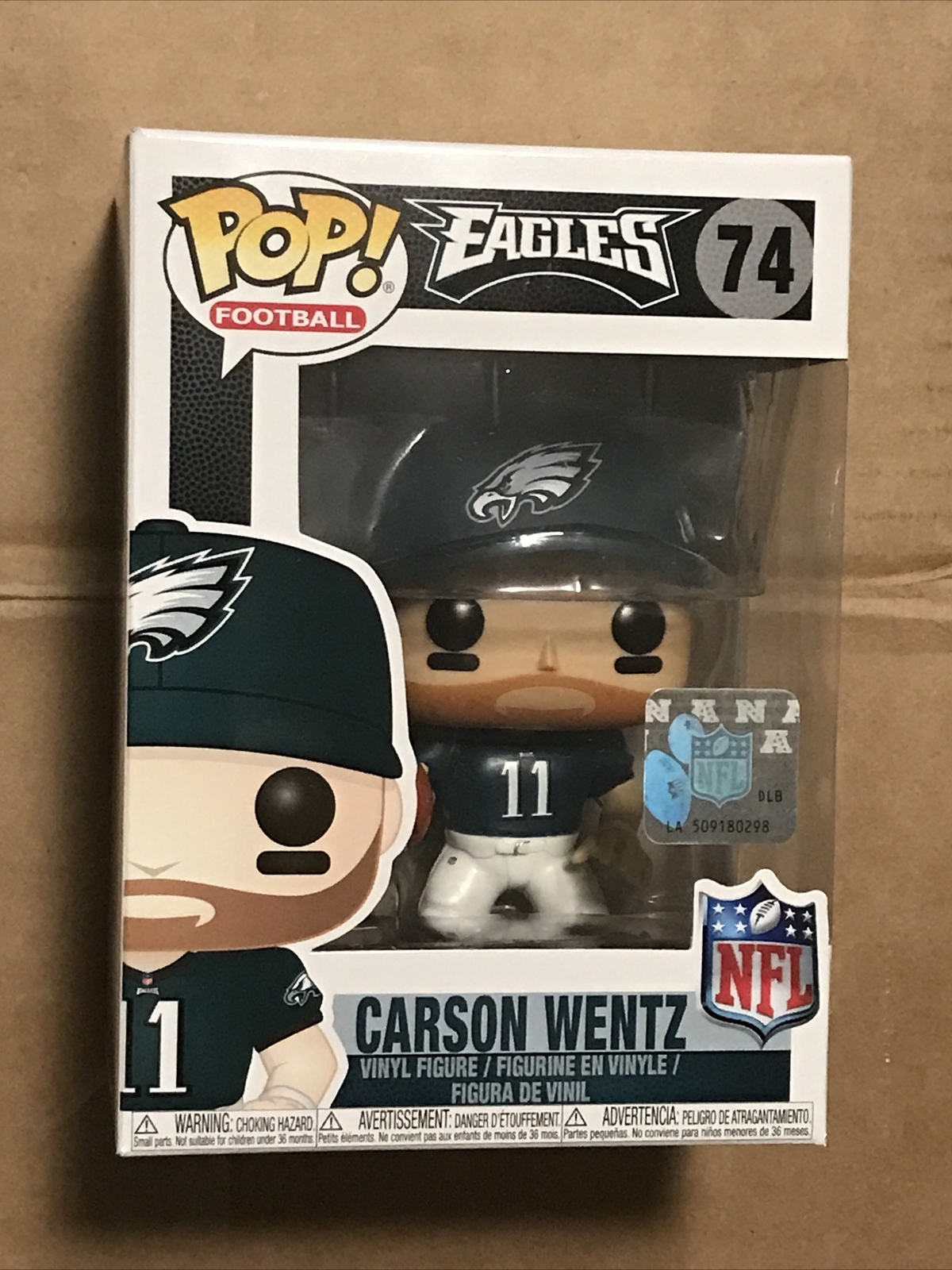 Funko Pop! Sports: NFL Carson Wentz 