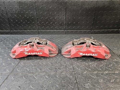 14-17 Maserati Ghibli 3.0L RWD Brembo Brake Caliper Set Front Rear - Picture 3 of 6