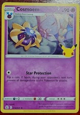 COSMOEM - 2021 Pokemon Celebrations 25th Anniversary Holo Foil Card 014/025