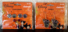 Disney HOCUS POCUS Earring Sets Halloween Claire s 4 PAIR Sanderson Sisters NEW