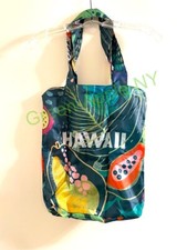 Starbucks HAWAII Collection Foldable Shopper Tote Bag Limited Ed 13" x 13" x 4"