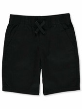NWT Levi's Black Elastic Waist Slim Fit Pull On Shorts Boys Size Medium Large