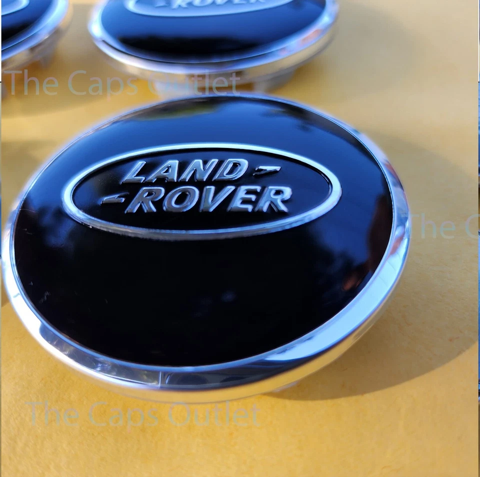 4x, Set of Land Rover Wheel Center Hub Caps, HSE Land Rover Center Foto 2 de 4