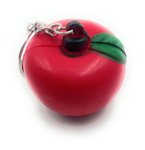 Brelok do kluczy owoc pomidor owoce czerwony - Zdjęcie 1 z 3