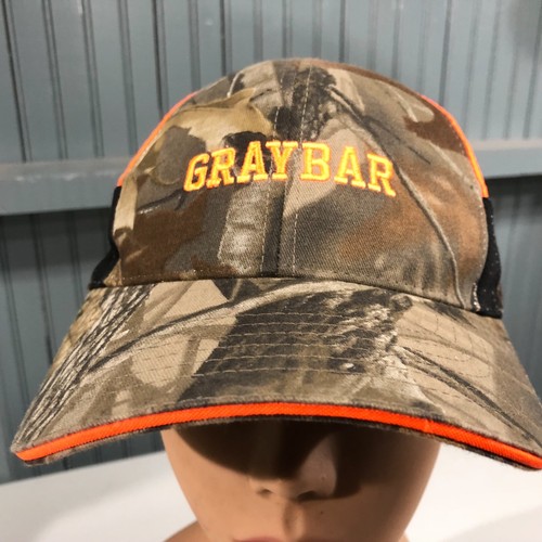 Cappello Berretto Baseball Regolabile Graybar Maglia Mimetica Caccia - Foto 2 di 5