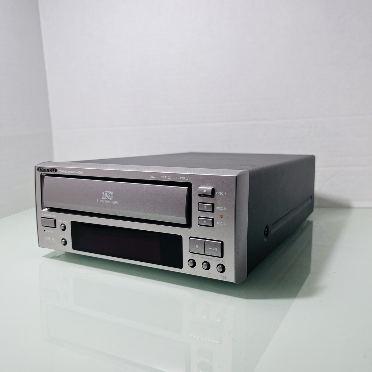 ONKYO CDプレーヤー C-777(S) /シルバー ONKYO : C-777 - 中古