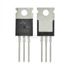 5PCS 2SC1969 C1969 TO-220 TRANSISTOR DI POTENZA EPITAX IC
